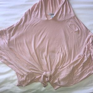 forever21 light pink cropped top *never worn